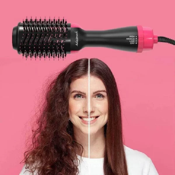 مشط مجفف ومسرح للشعر 3 في -1 One Step Brosse