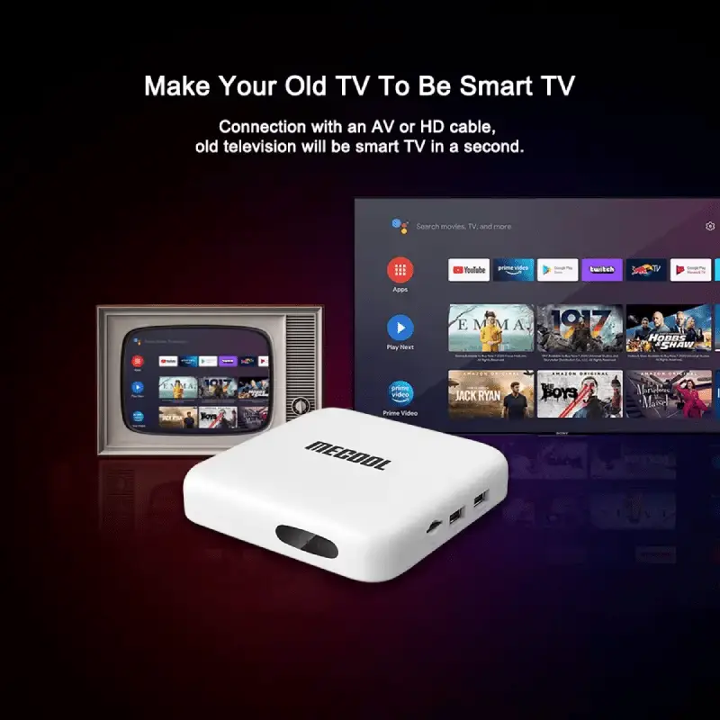 MECOOL KM2 – Android TV Box 4K Officiel Google TV – Image 4