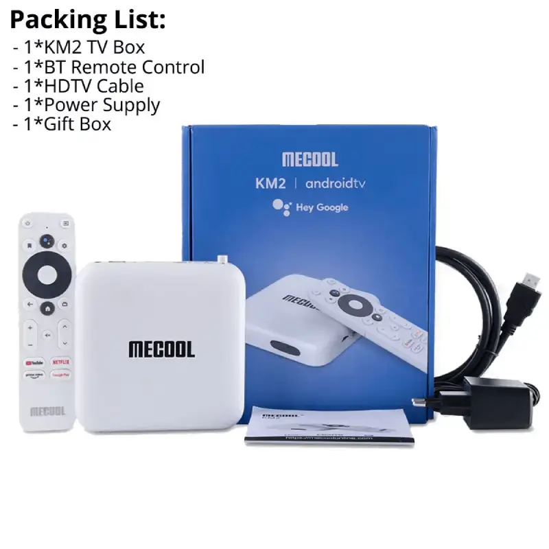 MECOOL KM2 – Android TV Box 4K Officiel Google TV – Image 5