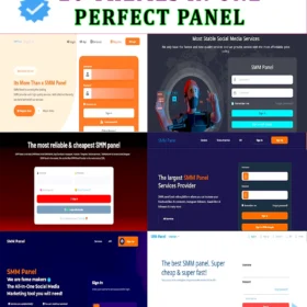سكريبت Perfect Panel مع 20 قالباً احترافياً | واجهات أنيقة لإدارة خدمات الريسيلر