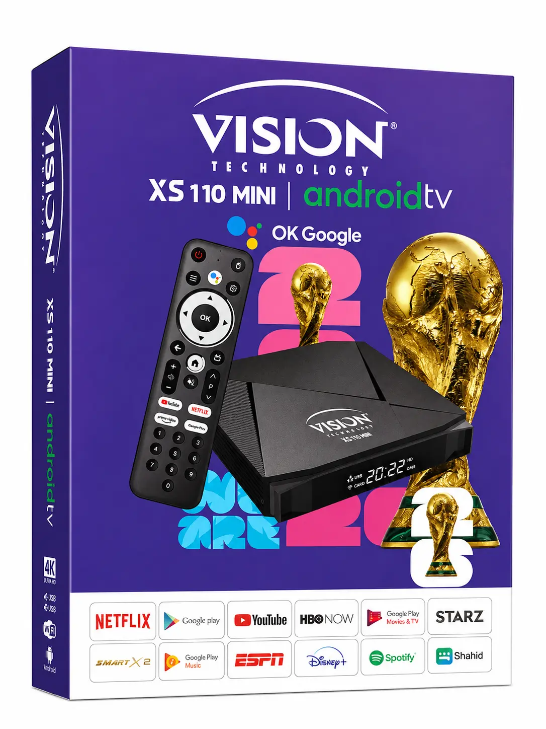VISION XS110 MINI Android TV Box