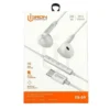 Boîte des écouteurs filaires USB-C Iron ER-09 avec microphone