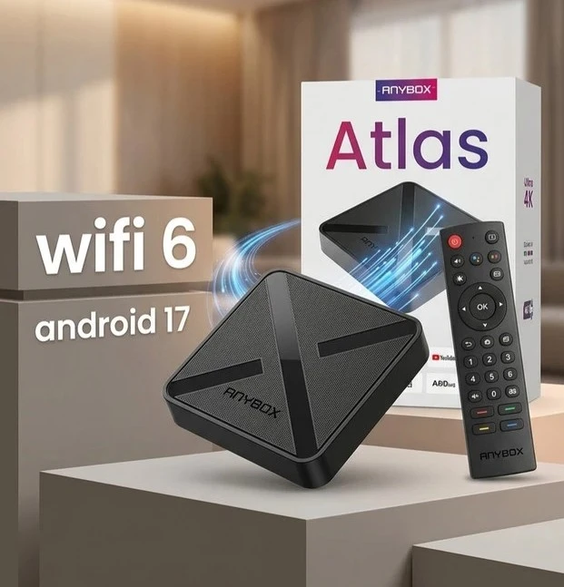 Anybox Atlas Google TV 4K – Box TV Android avec Win Player 2 Ans & Clasico Player Illimité 5 Anybox Atlas1